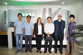 加拿大生產商來我司談合作