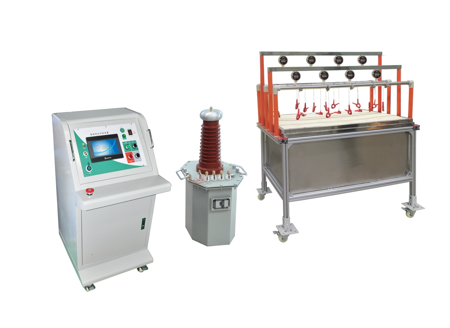 智能絕緣手套（靴）耐壓試驗裝置智能臺油變水槽式（8桶位）