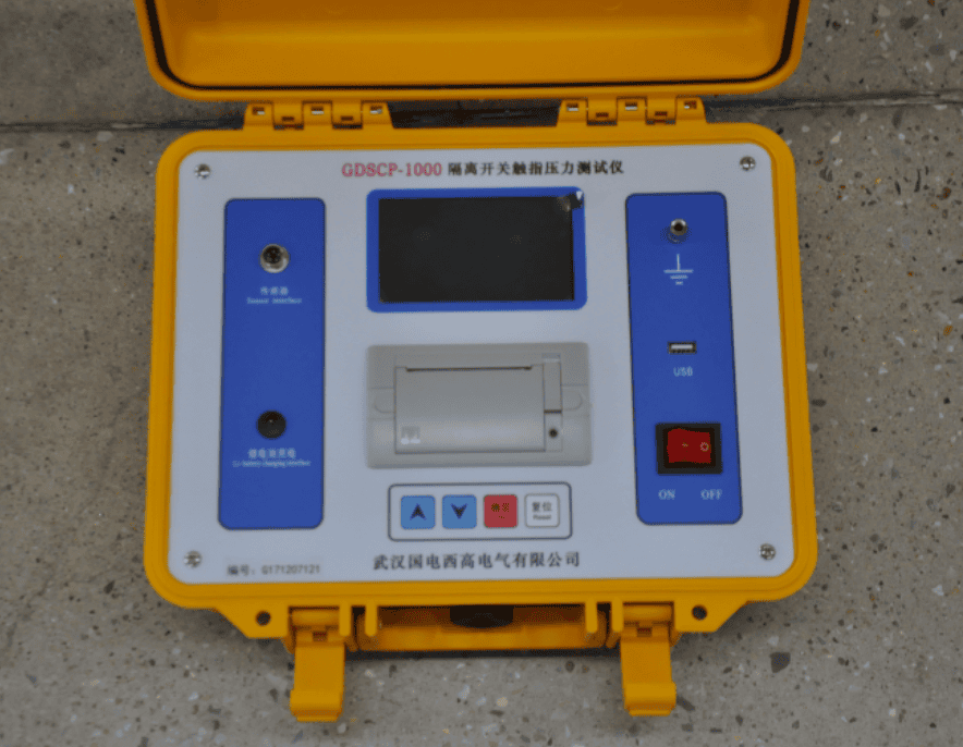 隔離開(kāi)關(guān)觸指壓力測(cè)試儀（停產(chǎn)）GDSCP-1000