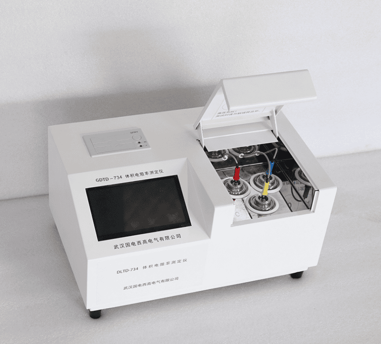 體積電阻率全自動測定儀實物圖