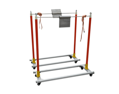 遮蔽罩試驗電極裝置