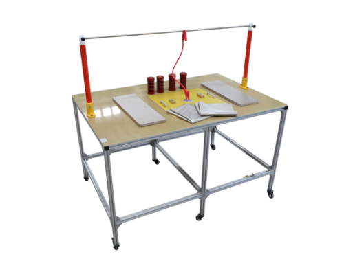絕緣墊（毯）隔板試驗電極裝置