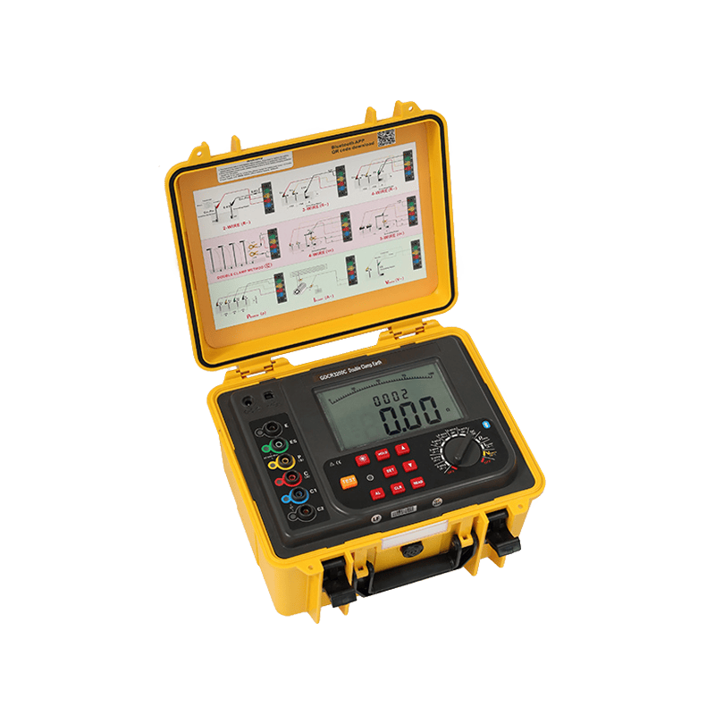 鉗形接地電阻測試儀的選擇及使用方法